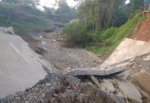 Jembatan Bodem Ambruk, Diduga Material yang Digunakan Tidak Menuhi Syarat