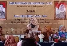 Gerak Cepat, Eri Orpa Pimpin Rapat Awal Tahun Ajaran di SMAN 1 Pebayuran
