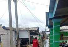 Ratusan Pemukiman Warga Di Kecamatan Muara Gembong Di Terjang Air Rob