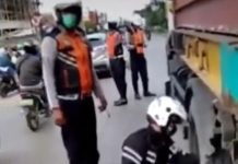 Truk Lagi Mogok Malah Di Gembosi, FPJ Pertanyakan Aturan Yang Di Gunakan Dishub Kab.Bekasi