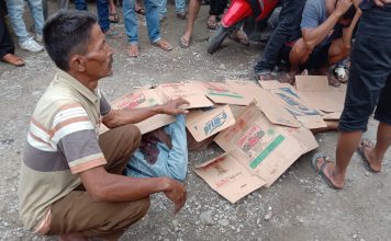 Kecelakaan Di jalan Rusak Warung Satu Tambelang Menewaskan Korban di Tempat