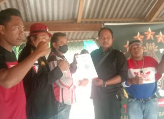 Ketua BPPKB Banten DPC Kabupaten Bekasi Kukuhkan Dede Sulaiman Sebagai Ketua BPPKB Banten PAC Sukakarya