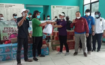 Masa Pandemi, Jurnalis dan Komunitas Gelar Giat Peduli Banjir Bekasi