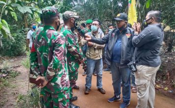 Dandim 0509″ Prokes Tetap di Jalankan Saat Melakukan Program TMMD