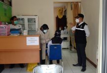 Puskesmas Kedungwaringin Laksanakan Vaksinasi Tahap Pertama Khusus Untuk Pelayanan Publik Puskesmas Kedungwaringin