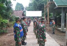 Dalam pelaksanaan kegiatan Non Fisik TMMD ke 110 Personil Bintaldam jaya ikut memberikan Penyuluhan