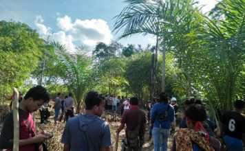 Kebun Sawit PT.MSL Rampok dan Gusur Tanah Kuburan Pemakaman Umum Desa Sei Buluh