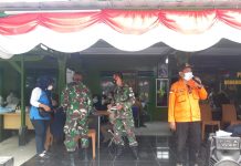 Di Bulan Merdeka Koramil 04 Babelan Gelar Vaksinasi Dan Sembako Gratis Bagi Warga