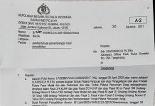 LQ INDONESIA LAWFIRM TUNJUKKAN SP2HP LAPORAN POLISI PT MPIP, KORBAN INVESTASI BODONG KECEWA LP NYA MASIH MANDEG