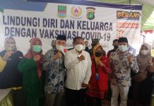 Plt.Bupati Bekasi H.Akhmad Marjuki Kunjungi Kelurahan Bahagia Kecamatan Babelan,Pantau Vaksinasi