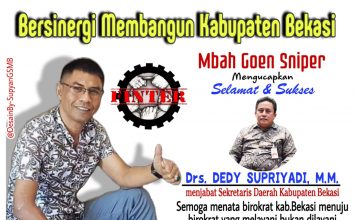 Mbah Goen :” Sekda Kabupaten Bekasi Harus Bisa Menata Birokrat Yang Melayani Bukan Dilayani”