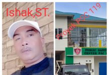 PELAKSANA CV.PUTRA PRATAMA MENGKLARIFIKASI PROYEK GEDUNG 119 SAAT INI MASIH DIKERJAKAN DALAM KEGIATAN PROYEK DENDA ‘’SESUAI KONTRAK ‘’