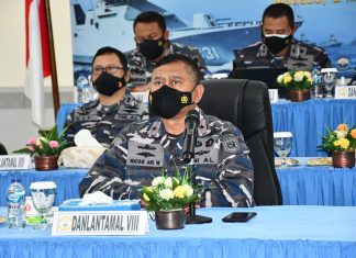 SECARA VIRTUAL DANLANTAMAL VIII IKUTI RAPIM TNI AL TAHUN 2022