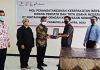 Penandatanganan MOU PT. Pertamina Hulu Rokan Zona 4 dengan Kejaksaan Negri Prabumulih.k ko