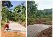 PEMBANGUNAN JALAN COR BETON DESA MUARA SIBAN LAHAT DIDUGA TIDAK TEPAT SASARAN TERINDIKASI AJANG KORUPSI