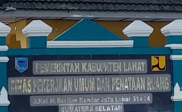 DIDUGA PUPR JADIKAN APBD KABUPATEN LAHAT BANCAKAN