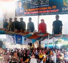Gelar Sosper No 1 Tahun 2019, dr.Mustafa Kamil Adam Ajak Warga Sosialisasi Bahaya Napza