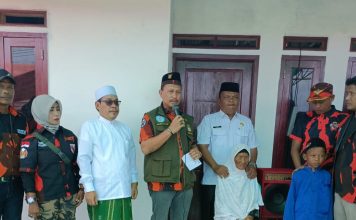 Tim Bedah Rumah MPC PP Kabupaten Bekasi Sudah Bangun 30 Rumah Yatim, Kali Ini di Babelan