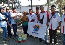 Giat sosial yang dilakukan segenap pengurus IWOI DPD Kota Prabumulih