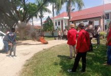 Aksi Unjuk Rasa LPMT SULTRA Ungkapan Kekecewaan Dan Penolakan Publik Atas Vonis Bebas Direktur PT.DMS 77 Terkait Kasus Perambahan Hutan Lindung