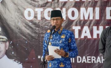 WAKIL BUPATI KETAPANG PIMPIN UPACARA PERINGATAN HARI OTONOMI DAERAH KE-XXVII TAHUN 2023