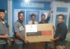 TEDI SUSILO ANGGOTA DPD IWO INDONESIA KAB LAHAT JUARA DUA LOMBA GAPLE DISEKRETARIAT PWI