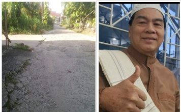 JALAN AMBURADUL PEMKOT RIAU MANDUL PERSIDEN JOKOWI DIMINTAK TURUN
