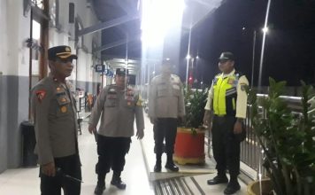 Polres Purwakarta Siagakan Personel Pengamanan Kepulangan Suporter Bonek