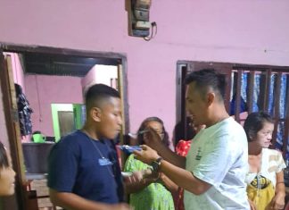 KETUA AMPI DAN KETUA BKPRMI DESA PAGAR MERBAU III MENDUKUNG PROGRAM GARDA KAMTIBMAS INDONESIA