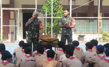 Serka Aris & Serda Ichsan Sosialisasi Ideologi Pancasila