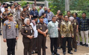 Kapolres Purwakarta AKBP Edwar Zulkarnain Hadiri Peresmian Rumah Restorative Justice Ke-2 Kejaksaan Purwakarta