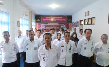 Lapas Banyuasin Ikuti Apel Awal Tahun Kemenkumham, Yasona Berpesan Perkuat Sinergi Yang Semakin PASTI
