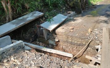 Proyek Mangkrak Dinas PUPR. Kab.Muara Enem Sumsel Macan Ompong