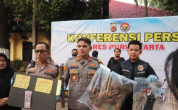 Polres Purwakarta Ungkap Kasus Tewas Lansia Di Dalam Rumahnya, Seorang Pelaku Berhasil Diamankan