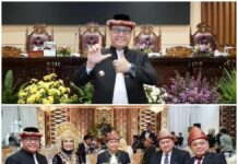 DALAM RANGKA ULTAH PROV SUM-SEL KE 78 MUHAMMAD FARID S.STP M.SI PJ BUPATI LAHAT HADIRI RAPAT PARIPURNA ISTIMEWA DPRD PROV SUM-SEL