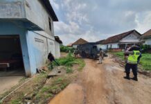 Pembongkaran Gudang CPO di Talang Kelapa dipimpin oleh Kompol Sari