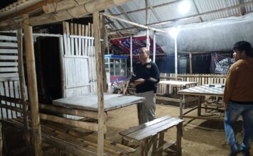 Polsek Patumbak Lakukan Penindakan Yang Diduga Lapak Judi Tembak Ikan di Wilkumnya