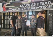 SETELAH PULANG DARI SILATURAHMI DPD GRIB JAYA PROV SUMSEL BERSAMA 17 KAB/KOTA YANG ADA DI SUMSEL KE DPP GRIB JAYA PIMPINAN HERCULES ROSARIO DE MARSHALL DI JAKARTA
