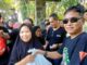 Gibas resort Cipaganti 142 Purwakarta dan Salah Satu Tokoh bagikan sembako kepada masyarakat Salam Jaya