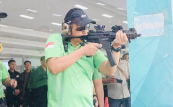Kapolda Sumsel Irjen A Rachmad Wibowo Buka Lomba Kejuaraan Menembak Hari Bhayangkara Ke 78