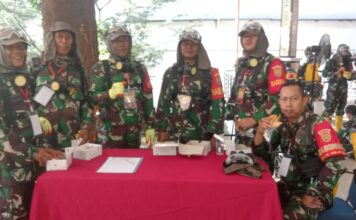 Babinsa Koramil 418-07/Sukarami Bersama Anggota Kodim 0418/Palembang Mengikuti Pelatihan Pencegahan Karhutla