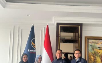 Ludi-Bertha Terima Rekomendasi Partai NASDEM Untuk Maju di Pilkada Pagaralam 2024.