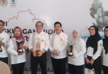 Kabupaten Banyuasin Mendapatkan Trophy dan Piagam Penghargaan Bidang Lingkungan Hidup Tahun 2024