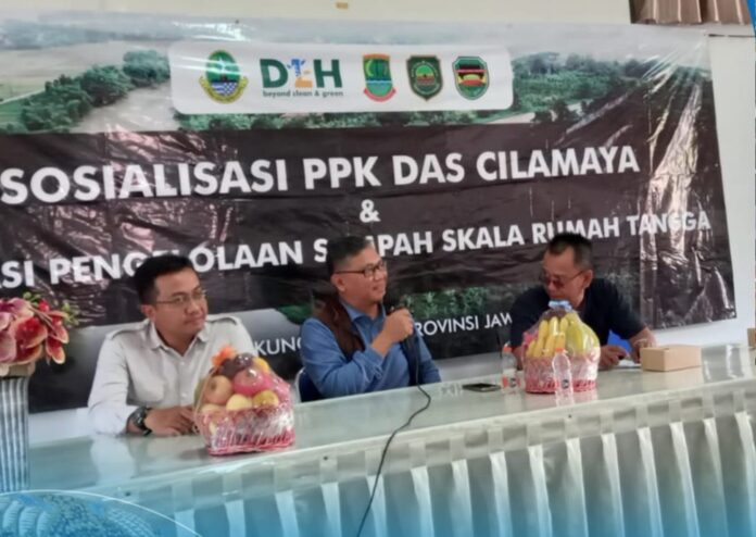 Diskominfo Purwakarta Berpartisipasi dalam Sosialisasi PPK DAS Cilamaya dan Edukasi Pengelolaan Sampah Rumah Tangga