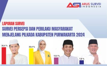 Arus Survey Indonesia: Elektabilitas Kang Ipin Lampaui Anne