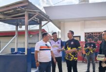 Kadivpas Tinjau langsung Perbaikan Kamar Mapenaling di Rutan Kelas I Palembang