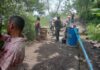 Babinsa Berjibaku, Jalan Desa Gilirejo Semakin Mulus