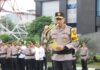 Puluhan Personil Polda Sumsel Dapat Pin Emas dan Piagam Penghargaan