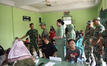 Peringati HUT TNI, Kodim Sragen gelar berbagai Baksos