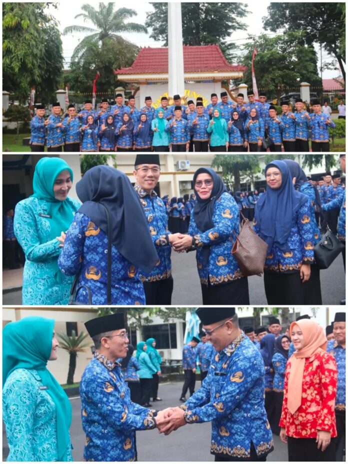 PIMPIN APEL TERAKHIR IMAM PASLI, S. STP. MSI UCAPKAN SALAM PERPISAHAN KEPADA PEMKAB LAHAT